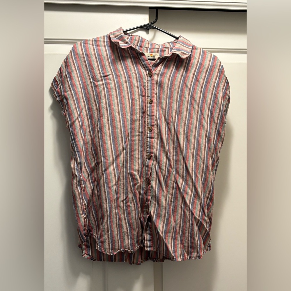 Marine Layer Button Down, Size M - image 1